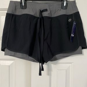 spalding navy blue shorts